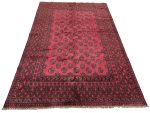 Red Afghan Carpet