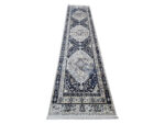 4 meter Grey and navy Runner