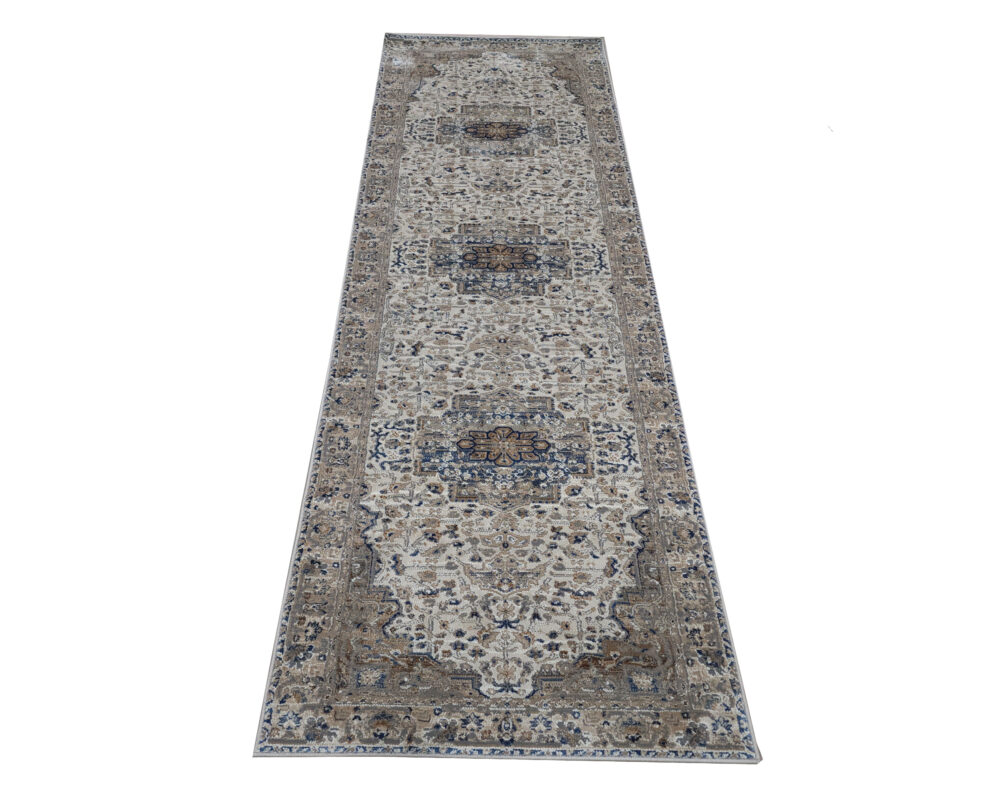 Beige Machine Made Carpet