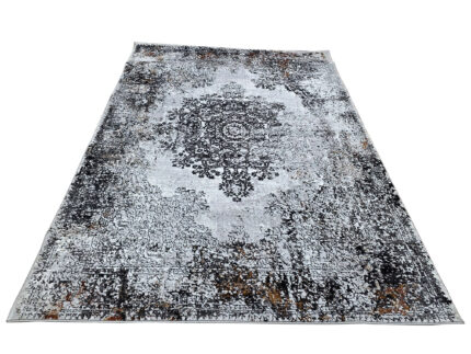 Grey Vintage Style Carpet