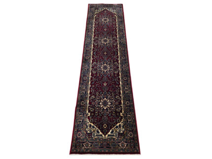 3 Meter Red and navy runner